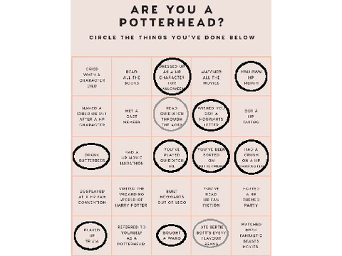 Are You A Potterhead?