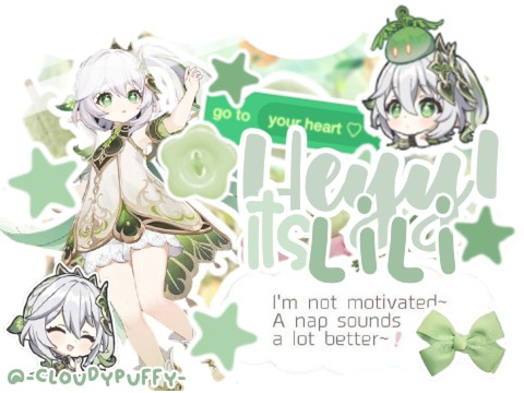 -ˋ♻️‧˚⋆bce for lili!₊｡˚ˎ˗