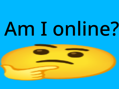 am i online ???
