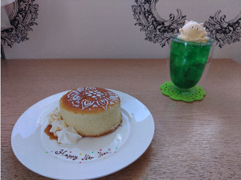 とあるカフェに行った