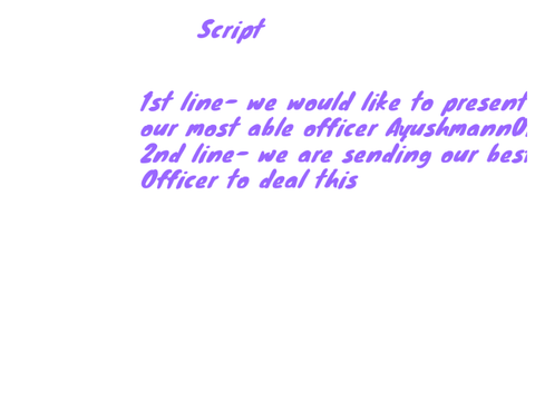 Script