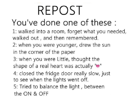 Repost if you’ve done these remix remix remix