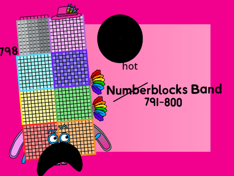 Numberblocks Band 791-800 (End Of 700's Saga) remix