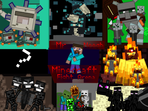 Minecraft fight arena!!!