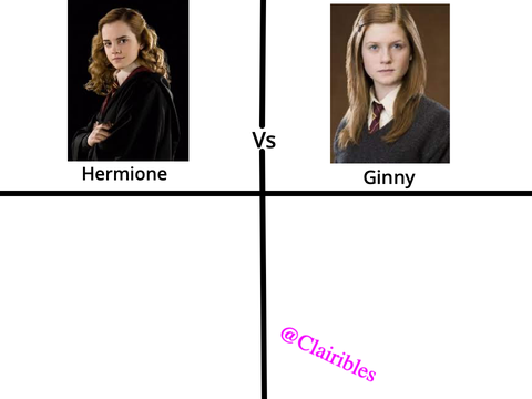 Hermione Vs Ginny