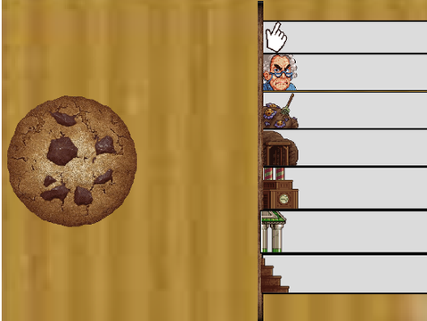 Cookie Clicker but extremely scuffed