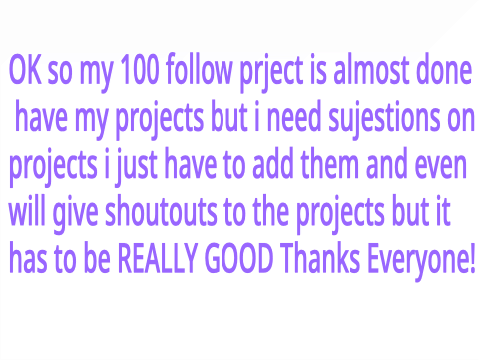 I NEED PPROJECTS