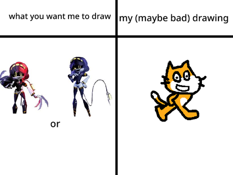 ill draw anything using scratch paint editor remix