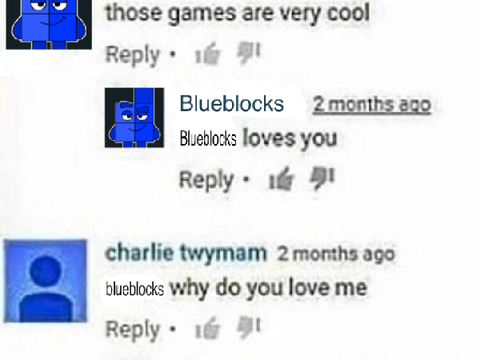 Blueblocks loves you very much