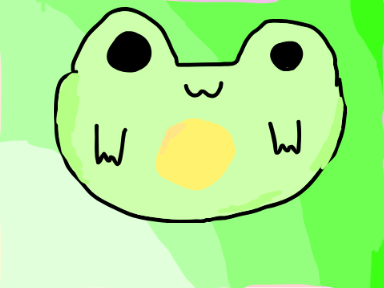 Random frog drawings
