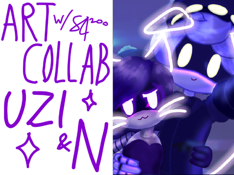Uzi and N prom scene ART COLLAB w/ @Super_duper_200
