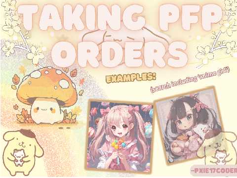 ✰ᴛᴀᴋɪɴɢ ᴘғᴘ ᴏʀᴅᴇʀs!✰(ɢᴇɴᴇʀᴀᴛᴇᴅ)