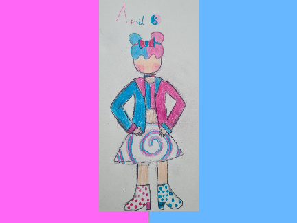 My OC April:)