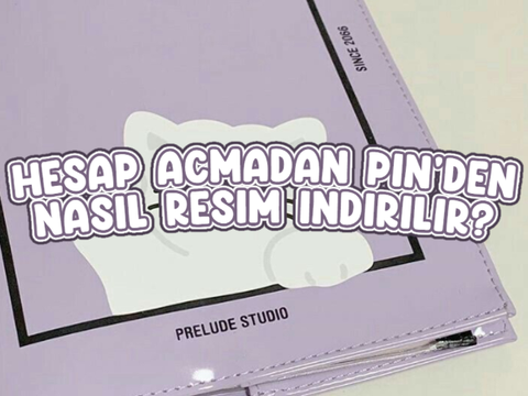 Hesap Açmadan Pin'den Nasıl Resim İndirilir?