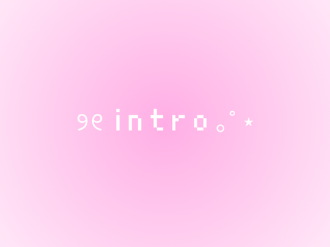 ୨୧  i n t r o ｡˚ ⋆