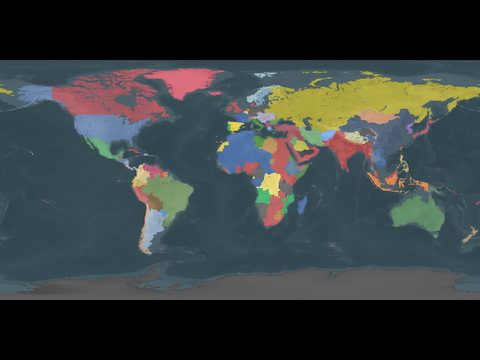 1900 World Map