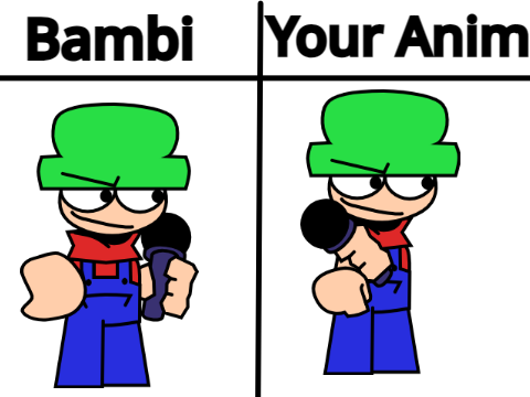 Make Bambi's animation and I'll Rate it remix