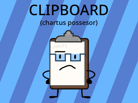 Object Anatomy 1 - Clipboard