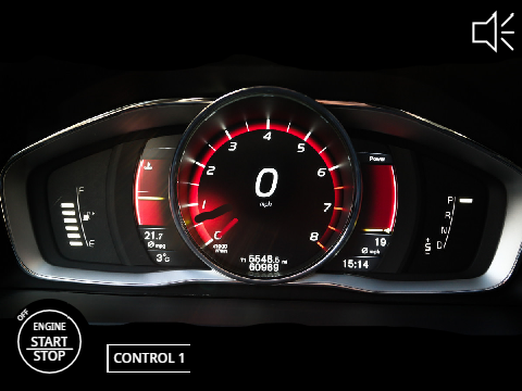 2014 Volvo S60 T5 Speedometer