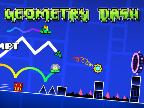 Geometry Dash but no player just the map