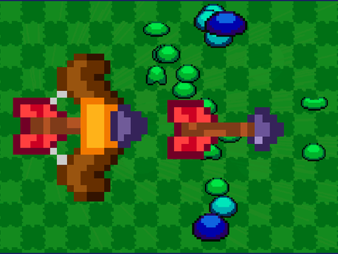 CrossBow vs Slimes [Mobile Friendly]