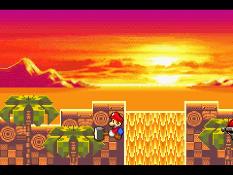 (UNFINISHED) Flash Throwback: Mario Vs. Sonic: Collision Chaos Pt. 1 Intro