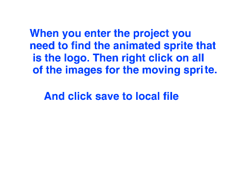 How to get an animated logo 