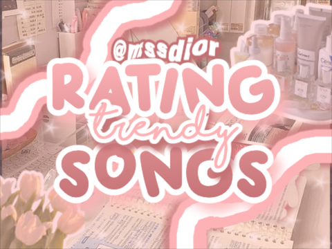 ❤︎ Rating popular songs