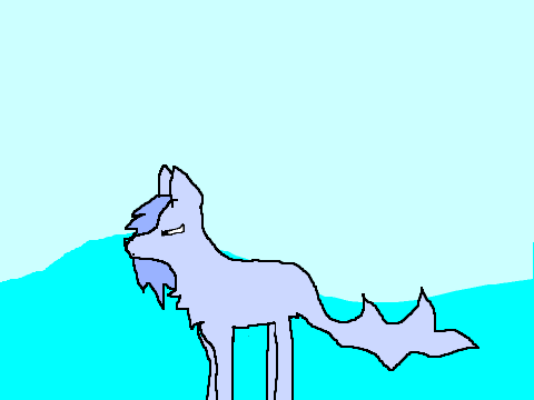 The legendary wolf