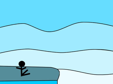 snowy days- a parallax