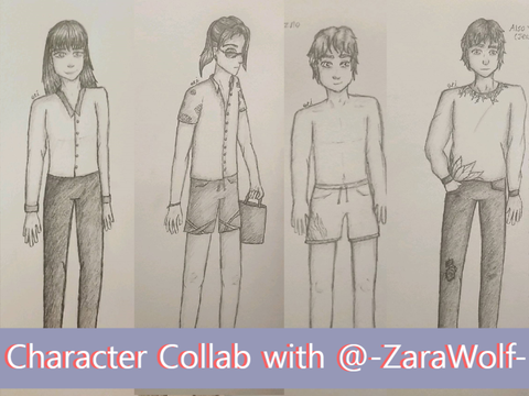 Character Collab with @-ZaraWolf-