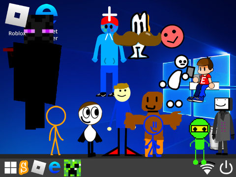 Add yourself on the windowss desktop (13)