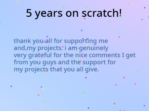 5 years on scratch!