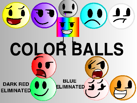 Color Balls fan art for bfdiainme22 remix