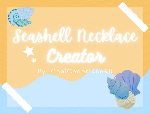 Seashell Necklace Creator