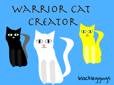 Warrior Cat Creator
