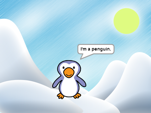 1 penguin