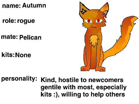 cat fill out form Autumn