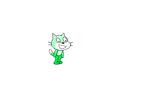 New Caracter-green cat