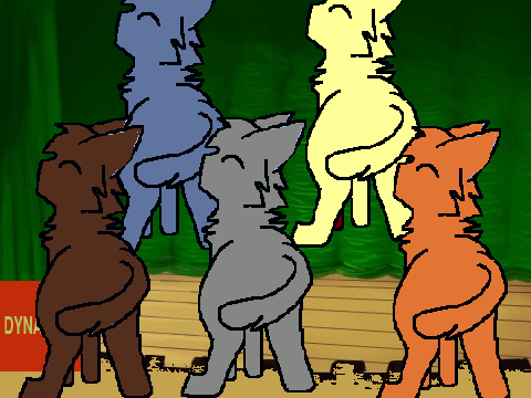 Bluestar and the warriors          blow up