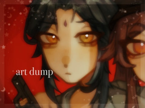 art dump *collapses*