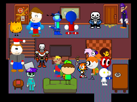Add Yourself in Papyrus and Sans' House!