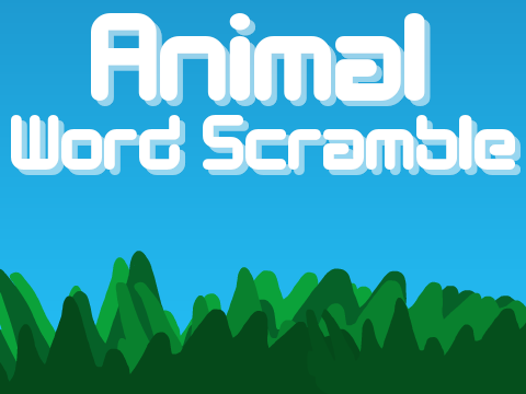 Animal Word Scramble