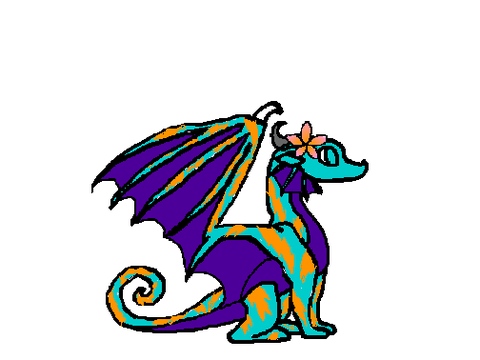 my rainwing oc! 
