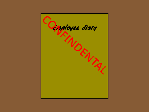 Employee diary's  