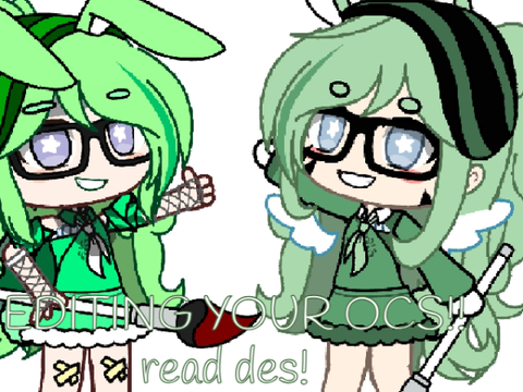 ʚ❀[OPEN] Editing your OCs❀ɞ 