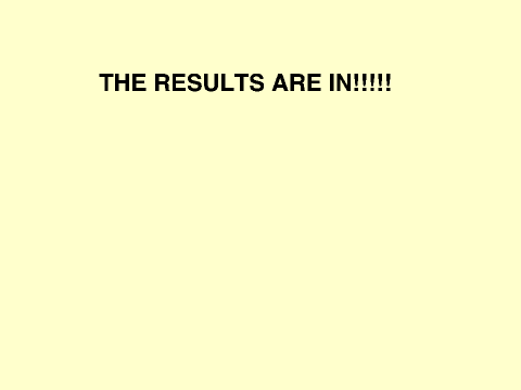 THE RESULTS