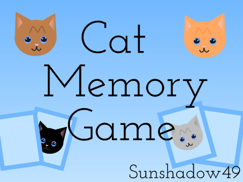 Cat Memory Game