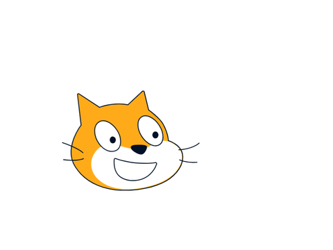 good and big cat head...