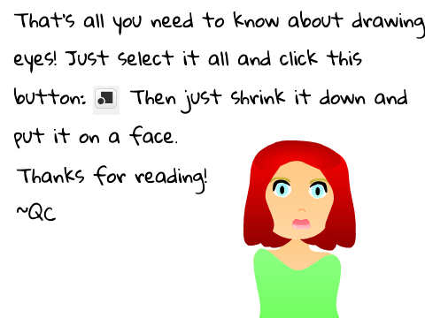 How to draw Vector Eyes